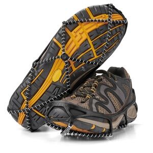 Yaktrax Walk Footwear Traction for Snow and Ice Size S Men’s 5-8.5 Women’s 6-9.5